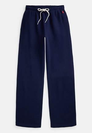 Polo Ralph Lauren DRAWSTRING FLEECE WIDE-LEG SWEATPANT - Treningo apatinė dalis - cruise navy
