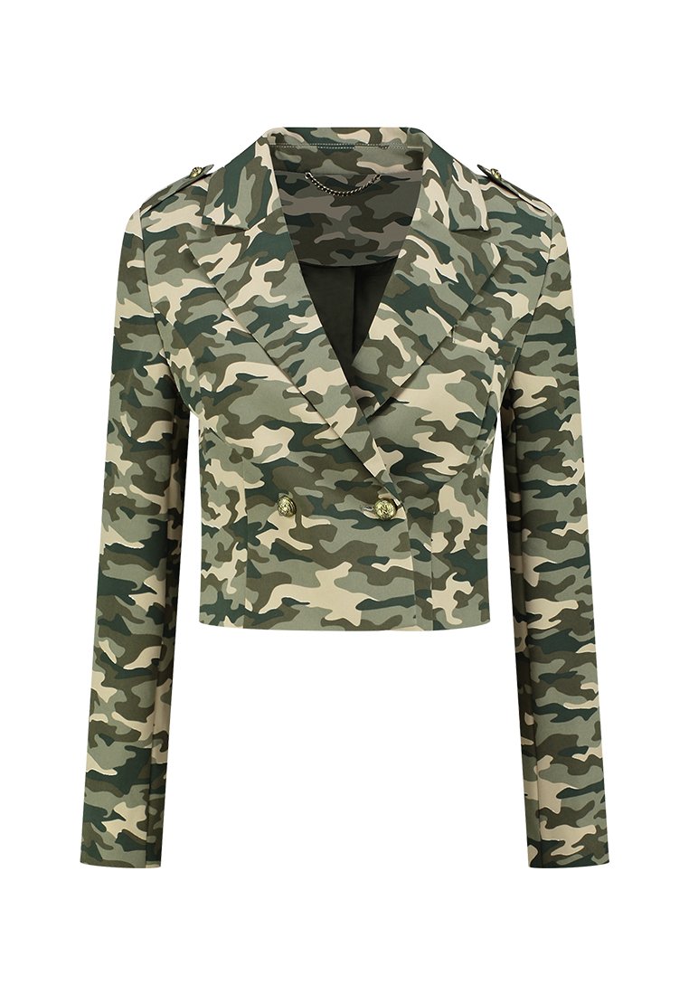 NIKKIE Blazer olijfgroen