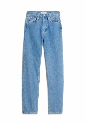 Calvin Klein Jeans HIGH RISE - Jeans a sigaretta - denim medium
