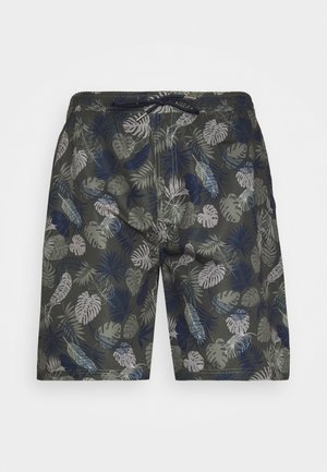 PALM PRINTED - Szorty - army