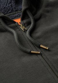 Superdry & Co BORG  - Sudadera con cremallera - washed black