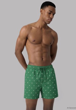 DRAWSTRING ESSENTIALS - Bañador corto - diamond logo mardi gras