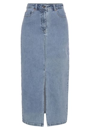 JEANSROCK - Jeansrock - light blue washed