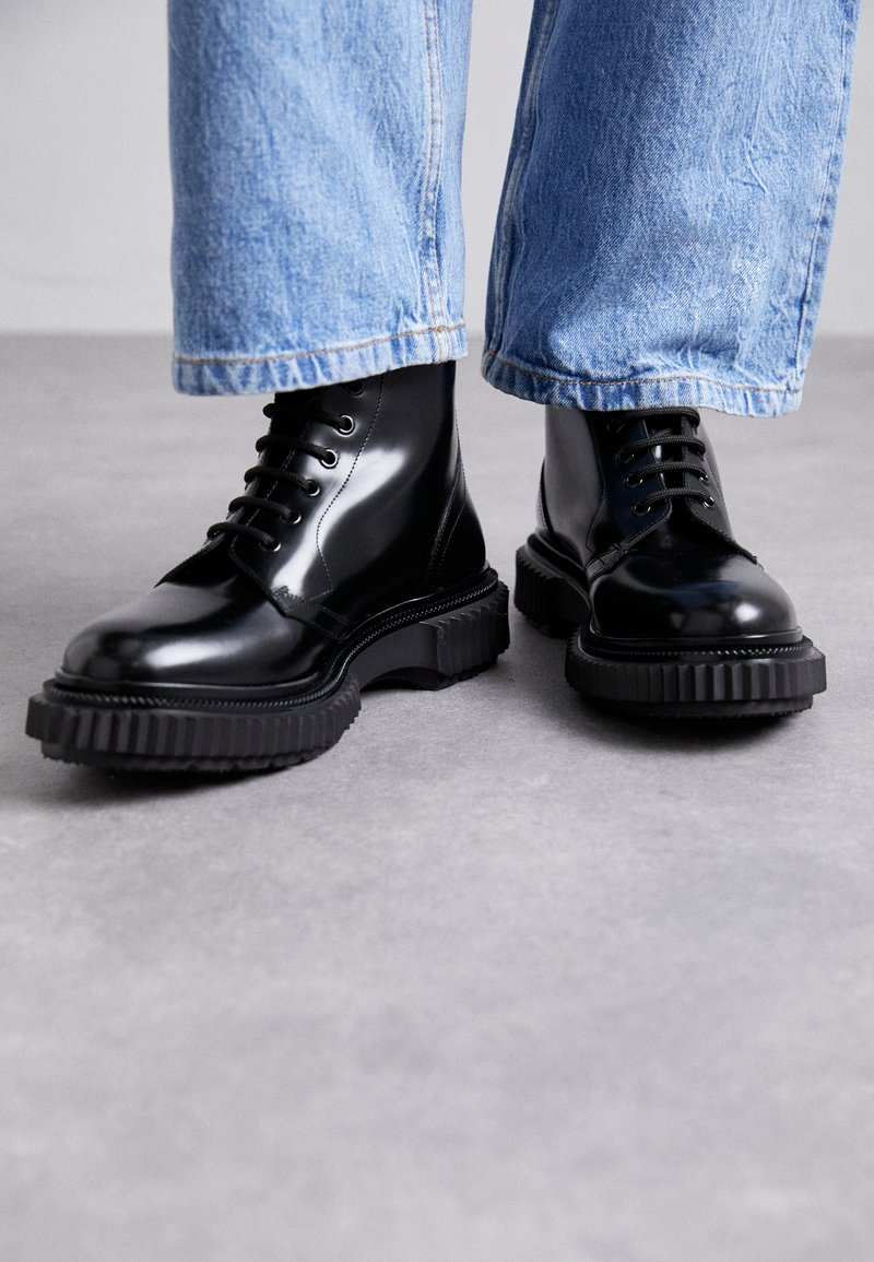 Adieu UNDERCOVER UNISEX - Platform ankle boots - black/black - Zalando