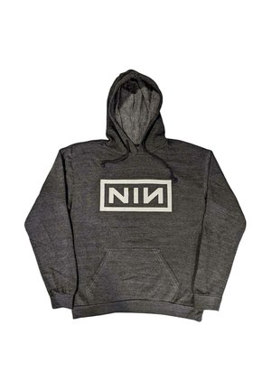 NINE INCH NAILS BAND LOGO - Hoodie - charcoal