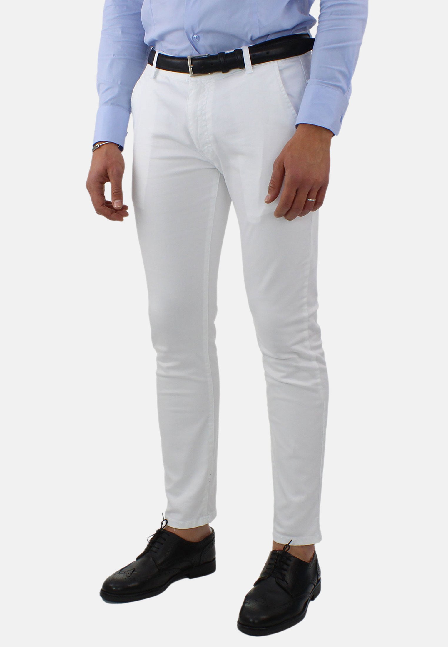 Ciabalù Jeans tasca america - Jeans Skinny Fit - bianco - Zalando.it