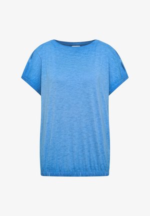 Cecil, T-SHIRT AUS JERSEY IM GARMENT DYE LOOK - T-shirt basique - surf blue