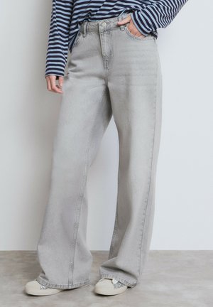 ALAS GLITTER - Vaqueros holgados - gris