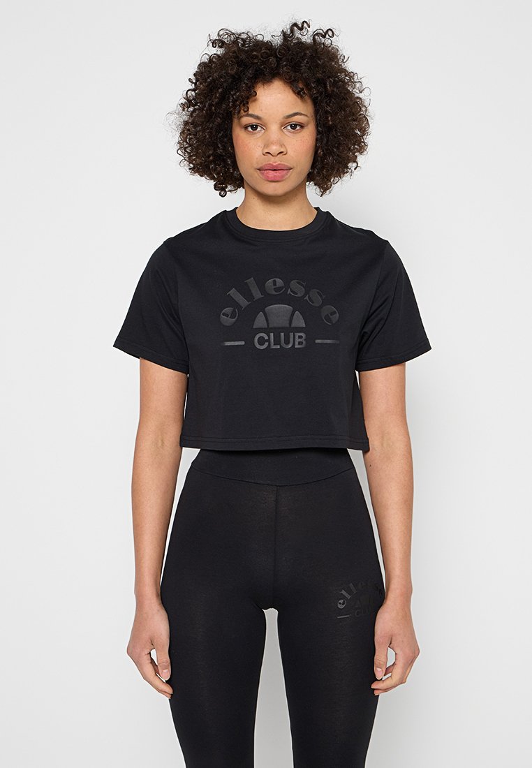 Ellesse T-shirt print zwart