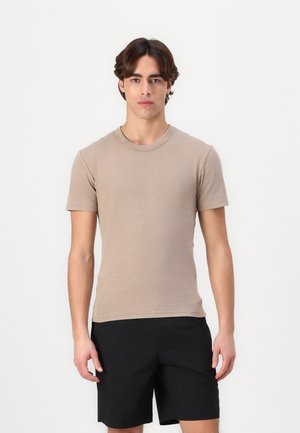 LARS - T-shirt basique - greige