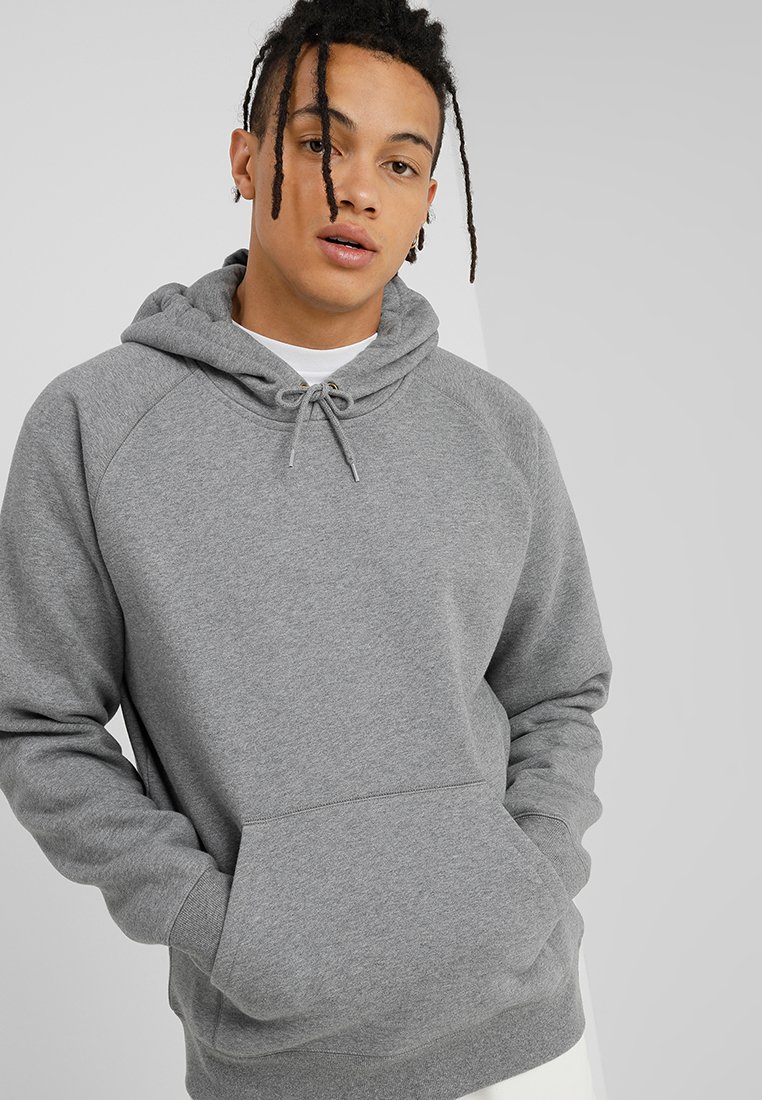 Carhartt WIP HOODED CHASE - Jersey con capucha - grey