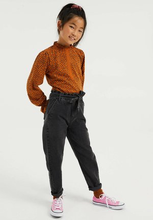 MET STIPPEN - Maglietta a manica lunga - rust brown
