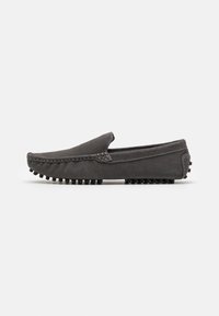 Pier One - Mocassins - dark grey Miniatuurafbeelding 1