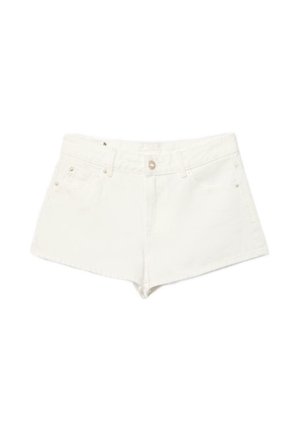 Stradivarius, Short en jean - white