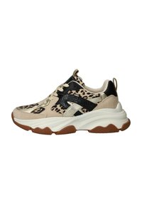 Niet geselecteerd, beige leopard/black/gold