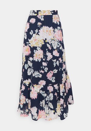 ONLY Tall ONLSTAR LIFE MAXI SKIRT  - A-vonalú szoknya - night sky star garden flower