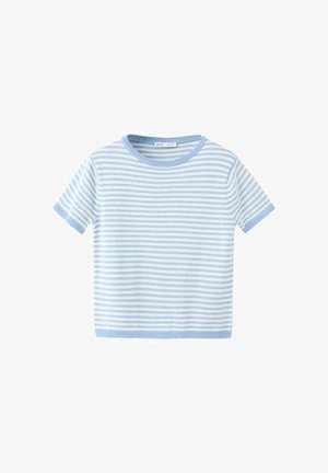 Mango, ADULT - T-shirt imprimé - bleu ciel
