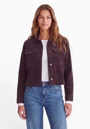 Street One Studio, OVERSHIRT IN UNIFARBE - Veste légère - very berry