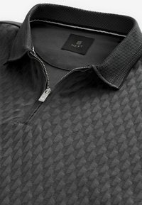 Next TEXTURED - Polo krekls - charcoal grey