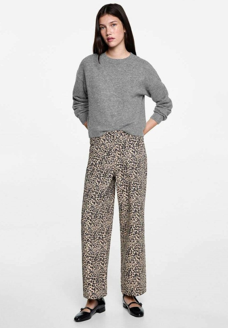 Mango Kids Stickad tröja - mottled grey