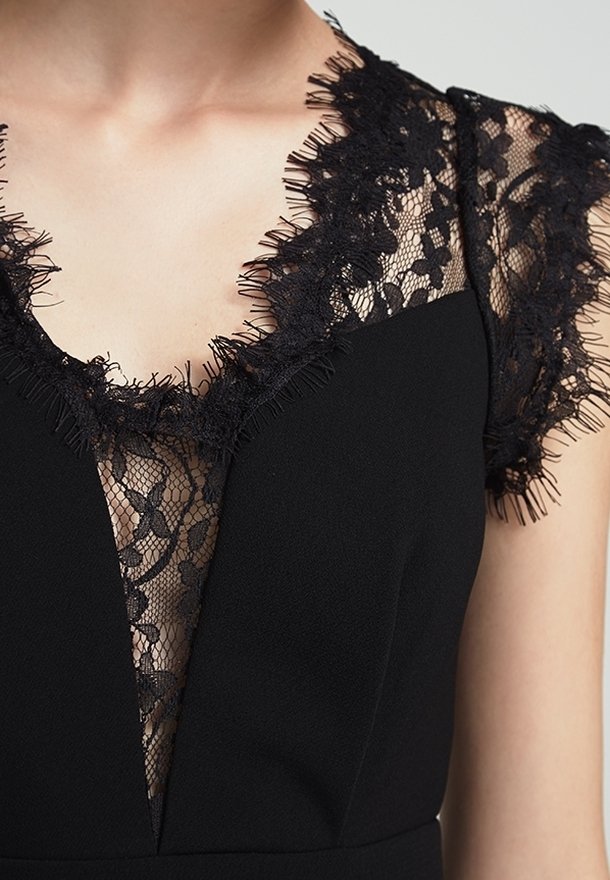 BCBGeneration Cocktail dress / Party dress - black - (Pre-owned) -  Zalando.ie