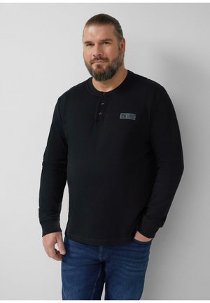 Langarmshirt - schwarz