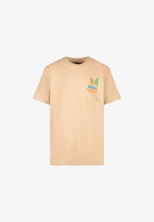 Cars Jeans AFREZO - T-shirt print - sand