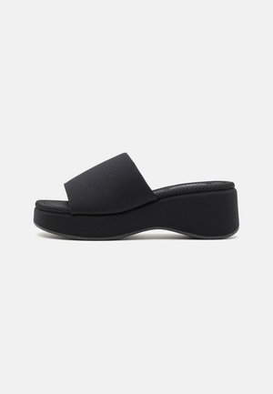 ONLMORGAN - Slip-ins med hög sula - black