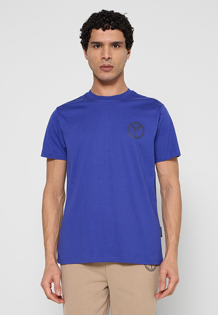 carlo colucci T-shirt print blauw
