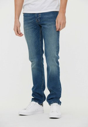 Lee Cooper JEEP - Jean droit - bleu