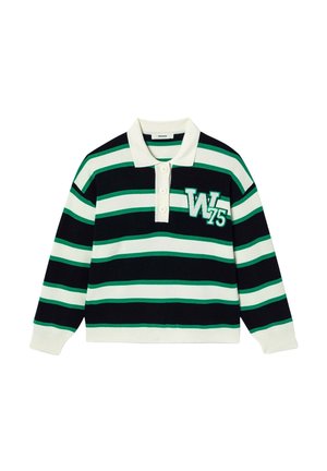 RAYÉ - Polo - rayé marine