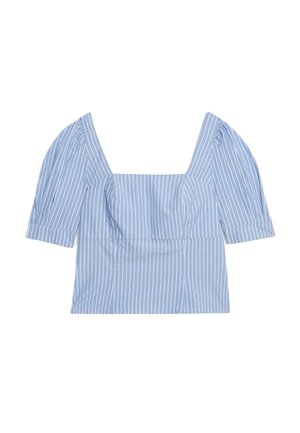 Marks & Spencer STRIPED - Bluse - blue mix