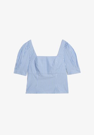 Marks & Spencer STRIPED - Bluse - blue mix