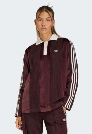 Long sleeved top - maroon