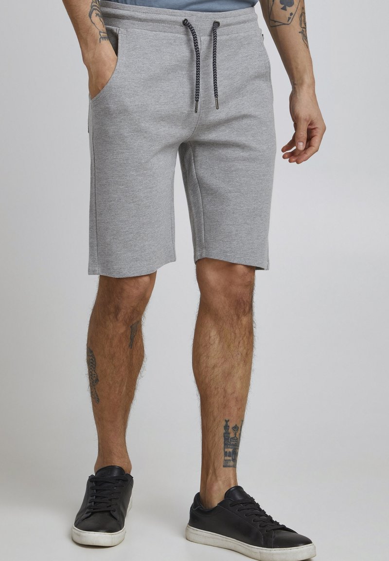 Blend BHSWEATSHORTS SLIM FIT - Spodnji deli trenirk - stone mix