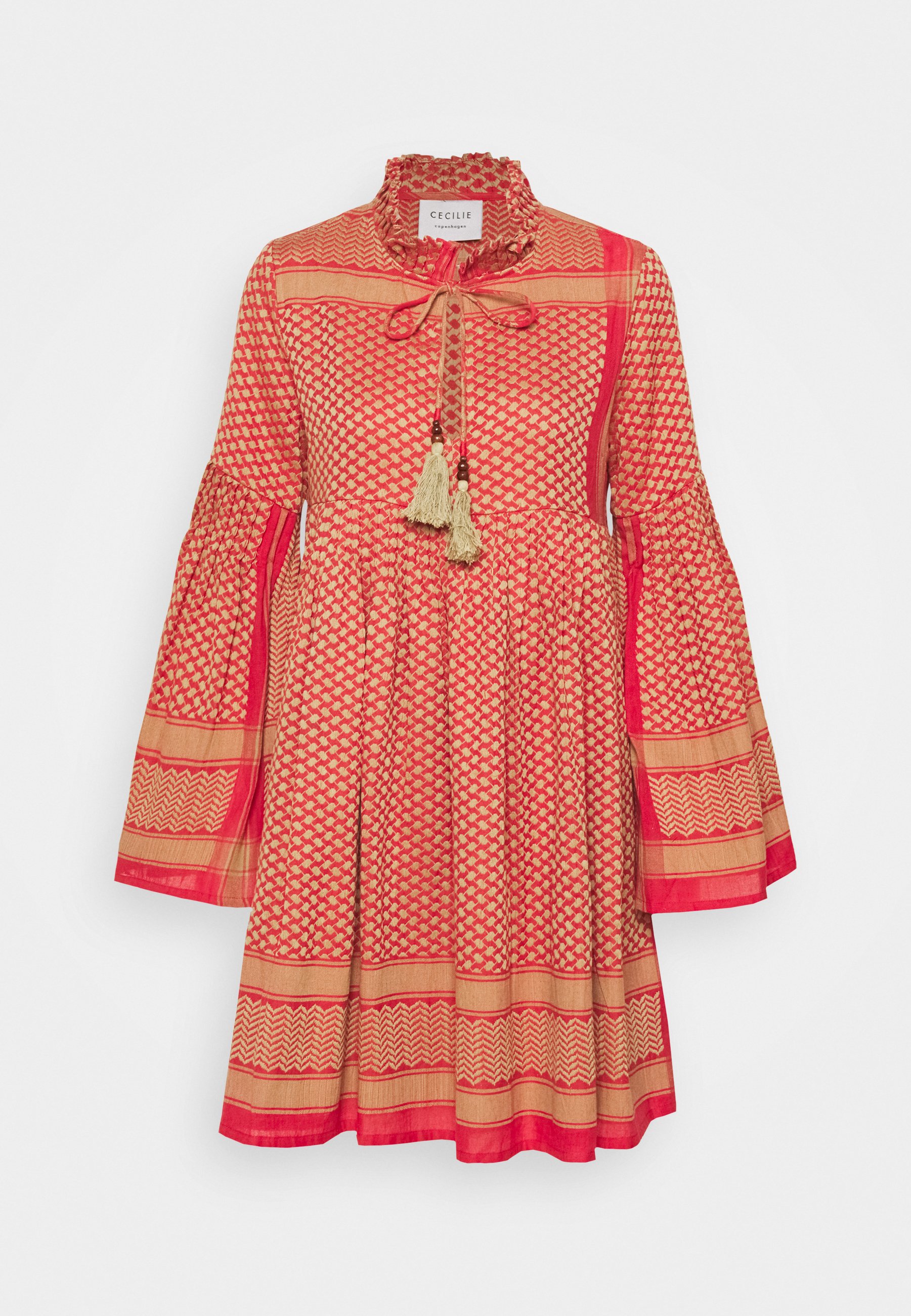 CECILIE copenhagen SOUZARICA Kjole camelred Zalando.no CECILIE copenhagen SOUZARICA - Kjole - moss