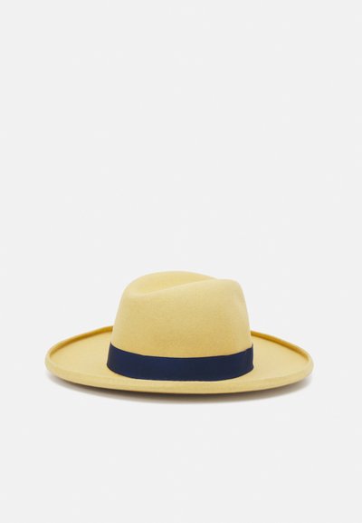 Borsalino ALESSANDRIA RASATO TESA LARGA DORSE UNISEX - Kalap - banana