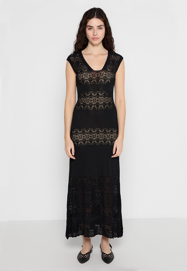 TWINSET Gebreide jurk zwart