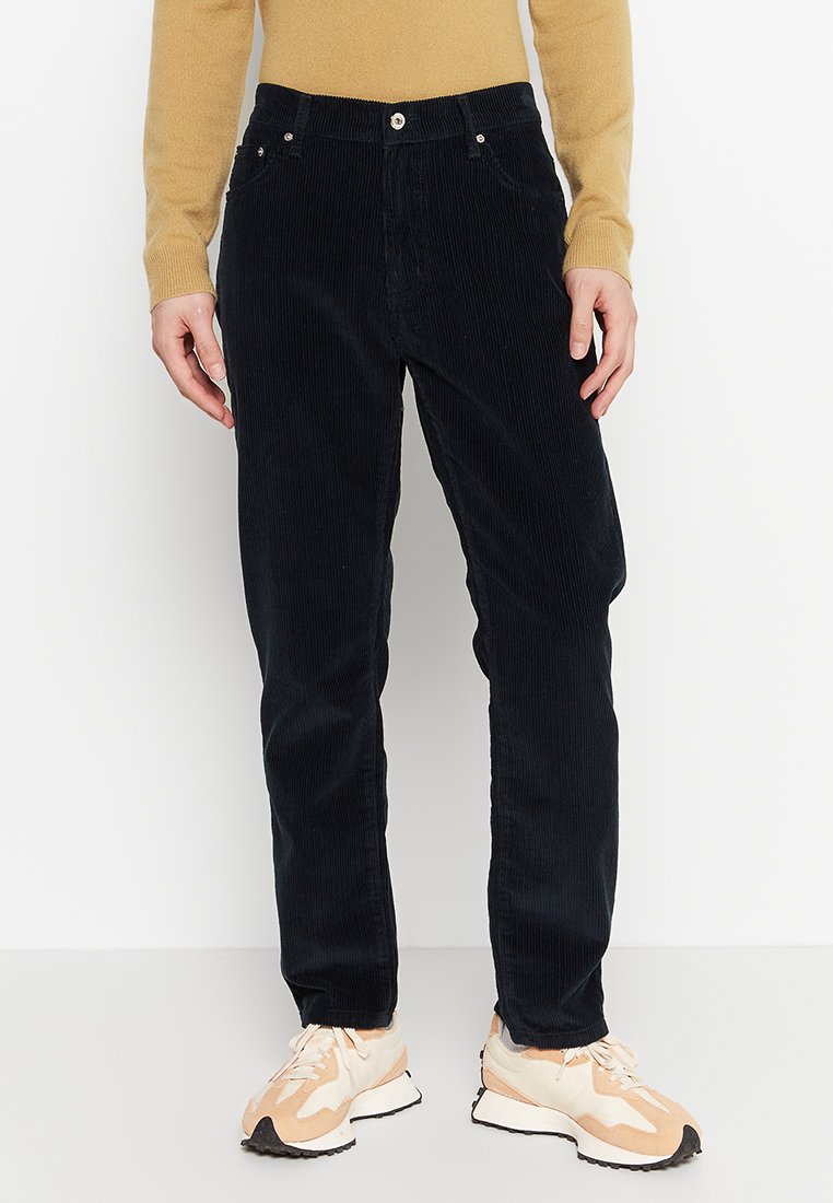 Woodbird Broek donkerblauw