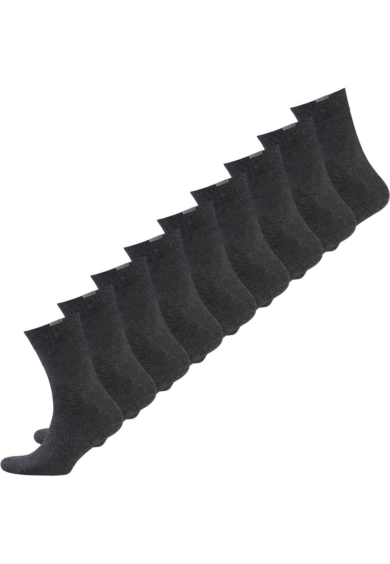 Herren Unterhosen | NUR DER 9 PACK Socken anthrazitmel/dunkelgrau - DC70402 Herren Unterhosen | NUR DER 9 PACK Socken anthrazitmel/dunkelgrau - DC70402