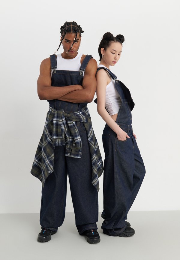 UNISEX - Baggy Jeans - raw denim4