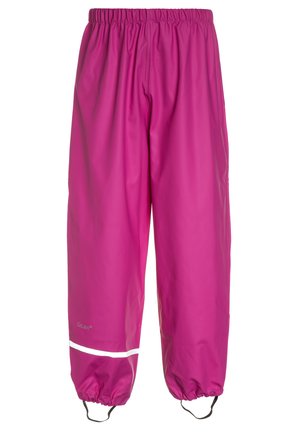 RAINWEAR PANTS SOLID UNISEX - Stoffhose - real pink