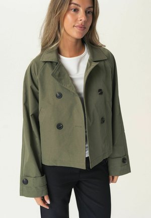 Trenchcoat - green