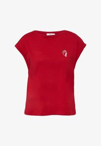 Unausgewählt, mohnrot