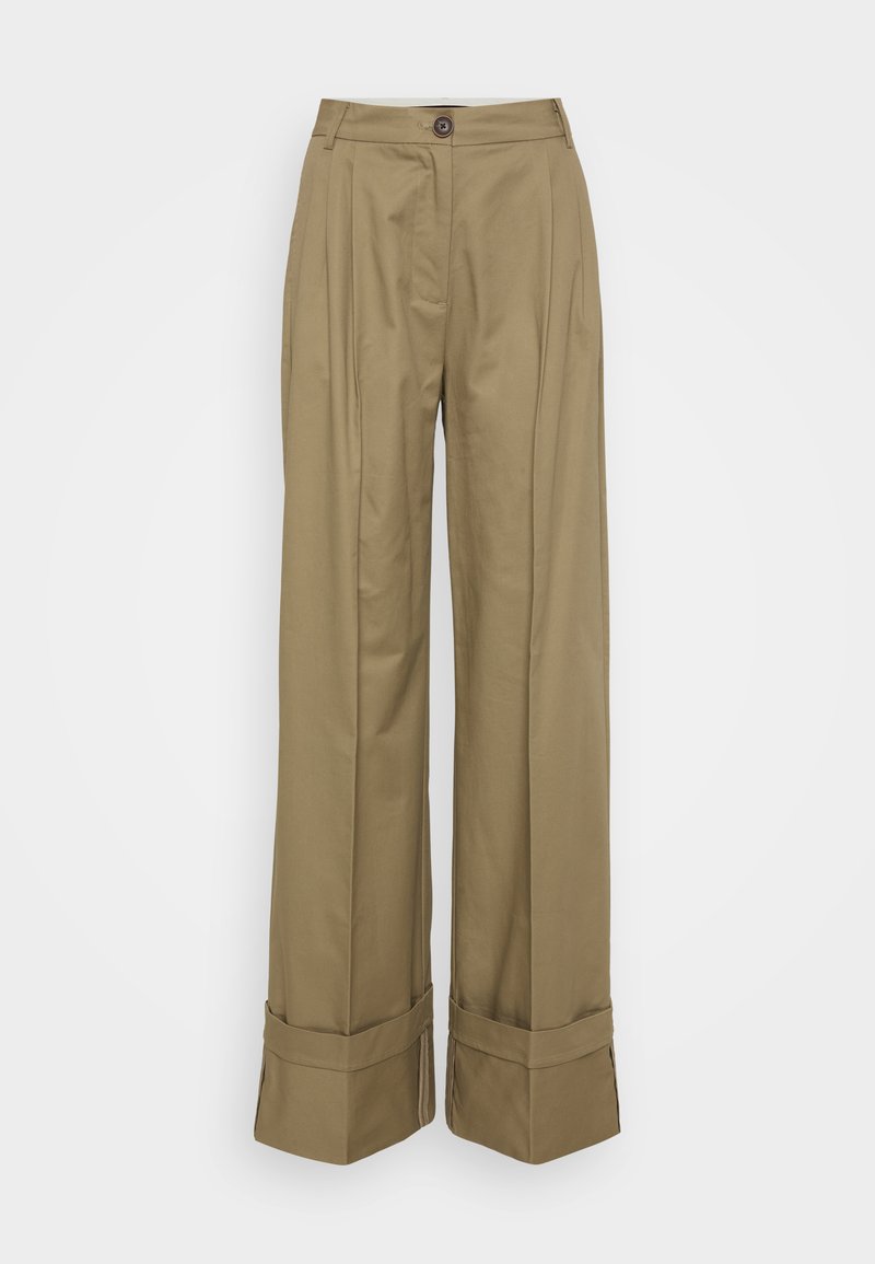 Vero Moda Tall Broek kaki Vero Moda Tall Broek kaki