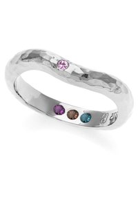 Carolin Stone Jewellery Hidden Inner Strength Saphir - Ring - silber pink
