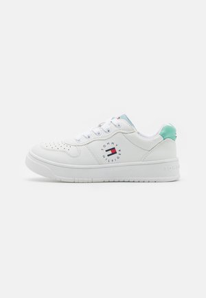 CUPSOLE UNISEX - Sneakers basse - white/light blue/aquamarine