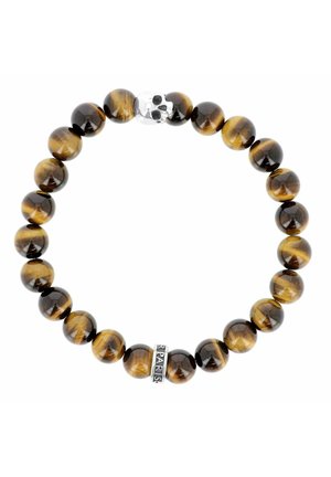 K I S S EN OEIL DE TIGRE ET ARGENT - Bracelet - light brown