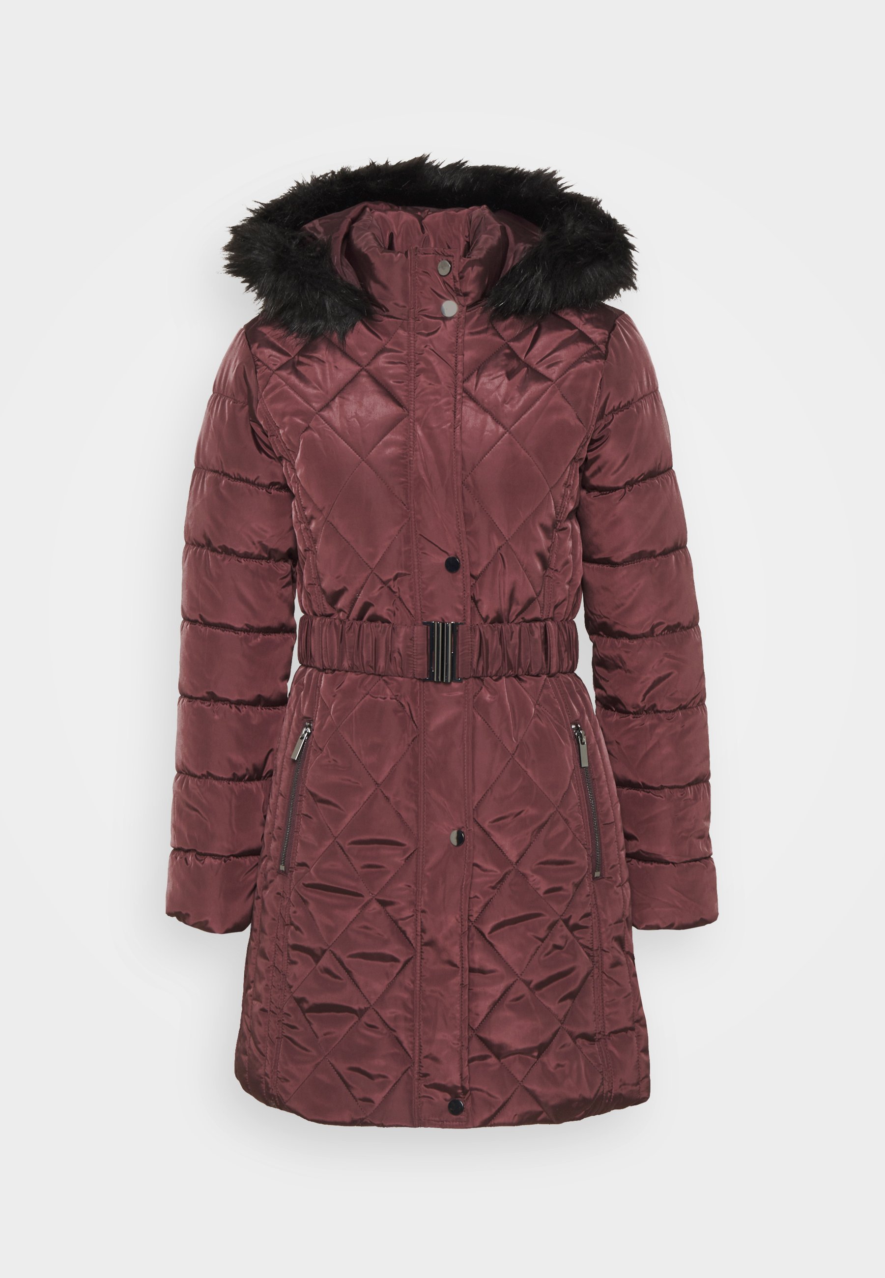 wine padded coat