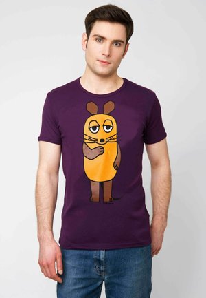 T-Shirt print - lila